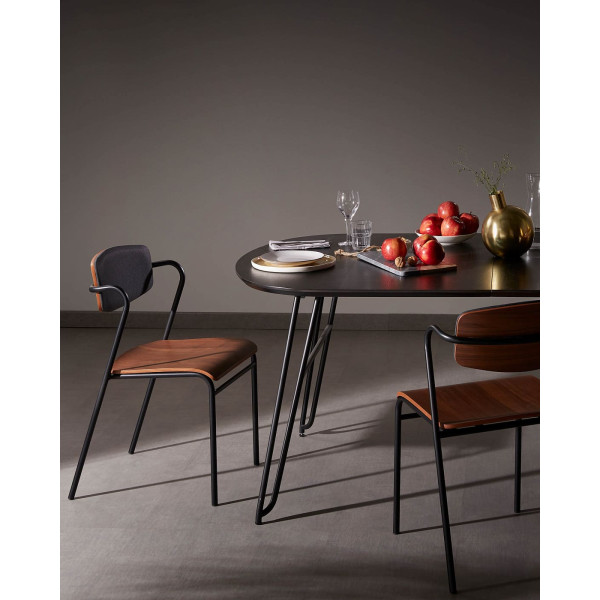 Раскладной обеденный стол La Forma NORFORT NR009M01 140 (220) x 90 см-1