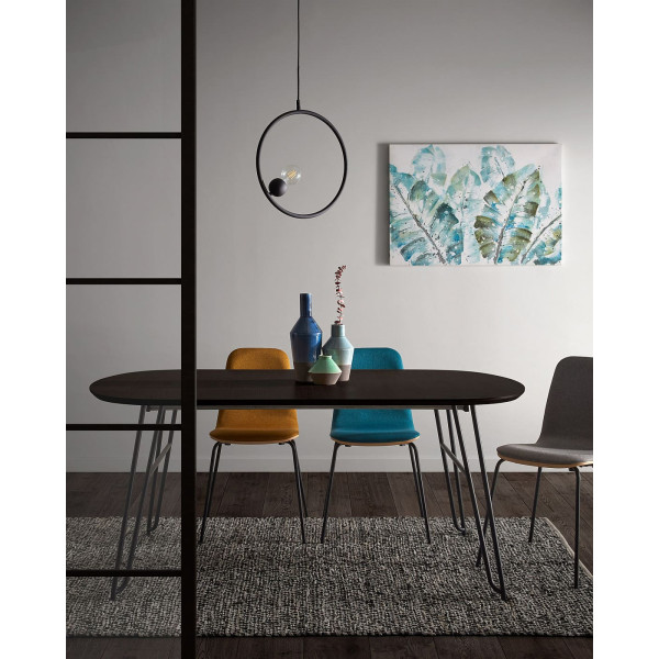 Раскладной обеденный стол La Forma NORFORT NR009M01 140 (220) x 90 см-4