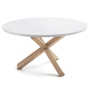 Обідній стіл La Forma NORI 135 см Білий CC0531L05