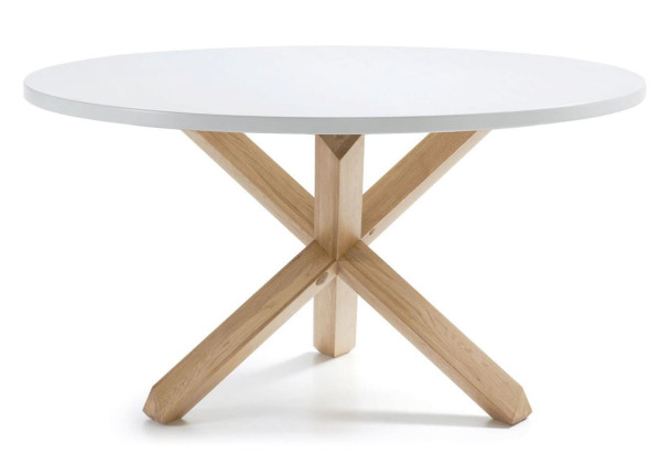 Обідній стіл La Forma NORI 135 см Білий CC0531L05-3