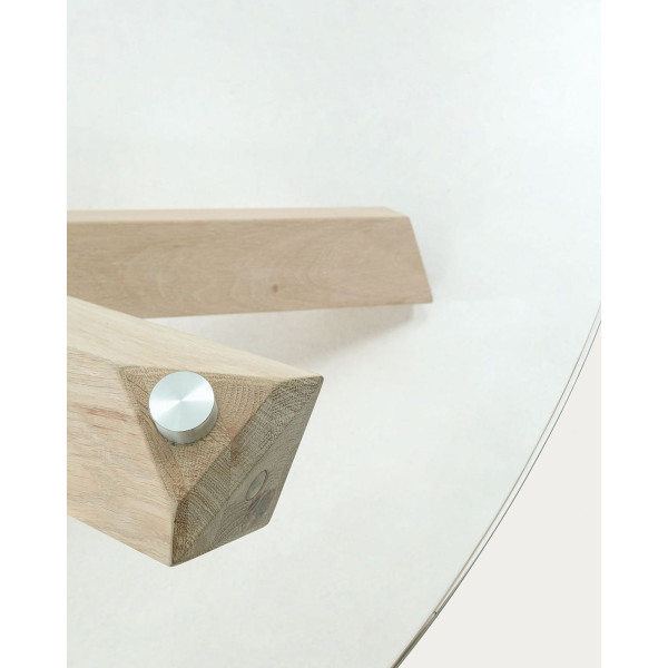 Обеденный стол La Forma NORI CC0738C07 Прозрачный 120 см-6