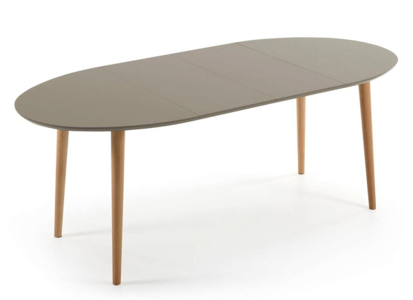 Раскладной обеденный стол La Forma OAKLAND 120 (200) x 90 см Коричневый EC306L10-3