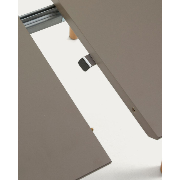 Раскладной обеденный стол La Forma OAKLAND 120 (200) x 90 см Коричневый EC306L10-5