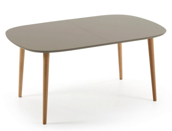 Раскладной обеденный стол La Forma OAKLAND 160 (260) x 100 см Коричневый EC310L10-0