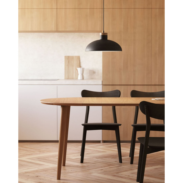 Розкладний обідній стіл La Forma OQUI T0300005MM40 90 (170) X 90 см-1