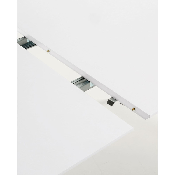 Раскладной обеденный стол La Forma OQUI T0300006MM05 Белый 90 (170) X 90 см Раскладной обеденный стол La Forma OQUI T0300006MM05 Белый 90 (170) X 90 см-6