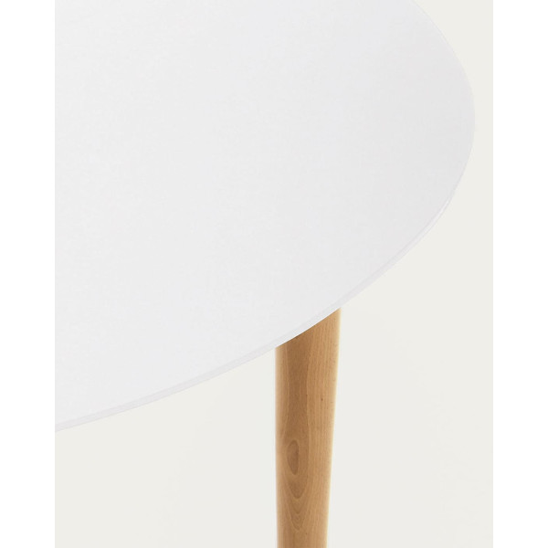 Раскладной обеденный стол La Forma OQUI T0300006MM05 Белый 90 (170) X 90 см Раскладной обеденный стол La Forma OQUI T0300006MM05 Белый 90 (170) X 90 см-7