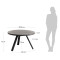 Обідній стіл La Forma SHANELLE CC1220PR01 Чорний Ø 120 см-8-thumb