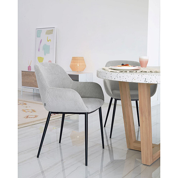 Обідній стіл La Forma SHANELLE CC2258PR05 Ø Білий 120 см-2