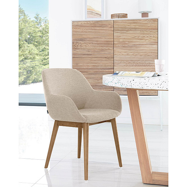 Обідній стіл La Forma SHANELLE CC2258PR05 Ø Білий 120 см-11