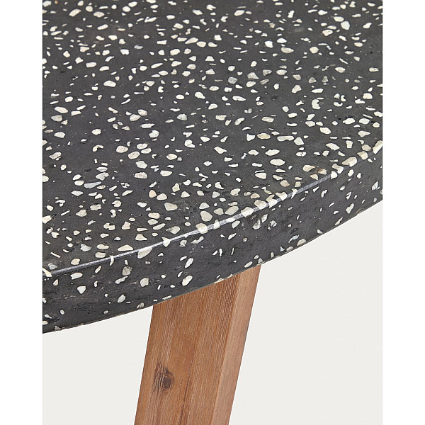 Обеденный стол La Forma SHANELLE CC2259PR01 Черный Ø 120 см-3