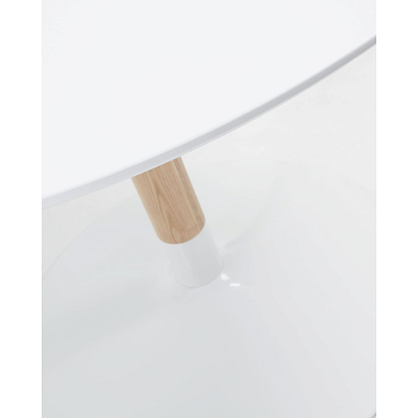 Стіл обідній La Forma TIC CC0091L05 Білий Ø 90 см-7