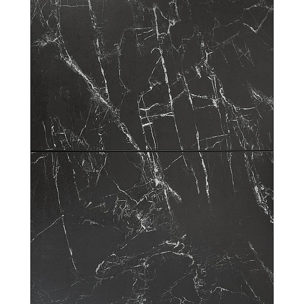 Раскладной обеденный стол La Forma VASHTI 120 (160) см Черный CC5176K01-6