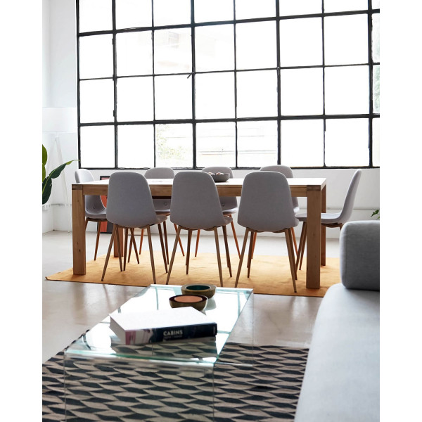 Раскладной обеденный стол La Forma VIVY 200 (280) x 100 cm см Дуб CC0607M40-2