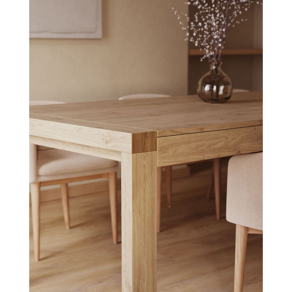 Раскладной обеденный стол La Forma VIVY 200 (280) x 100 cm см Дуб CC0607M40-5