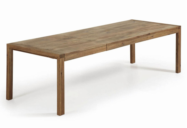 Раскладной обеденный стол La Forma VIVY 200 (280) x 100 см Дуб античный CC0607M90-0