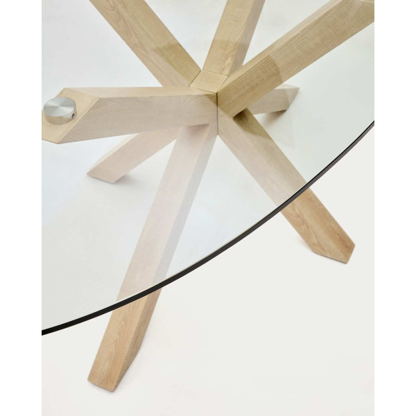 Овальный обеденный стол La Forma ARGO CC1354C05 Ø 200 x 100 см-4