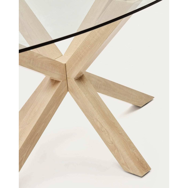 Овальный обеденный стол La Forma ARGO CC1354C05 Ø 200 x 100 см-5