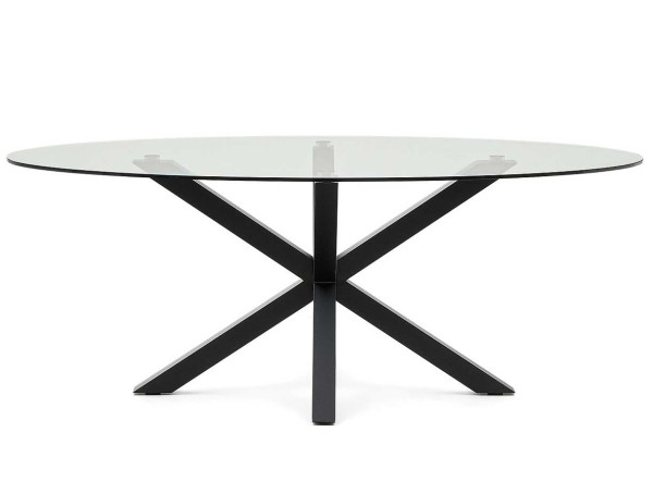 Овальный обеденный стол La Forma ARGO CC1355C05 Ø 200 x 100 см-3