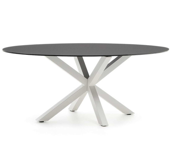 Овальный обеденный стол La Forma ARGO CC1356C01 Ø 200 x 100 см-0