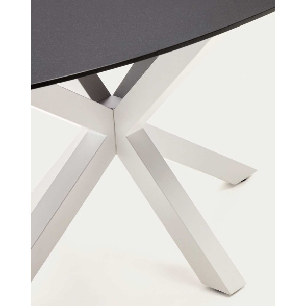 Овальный обеденный стол La Forma ARGO CC1356C01 Ø 200 x 100 см-3