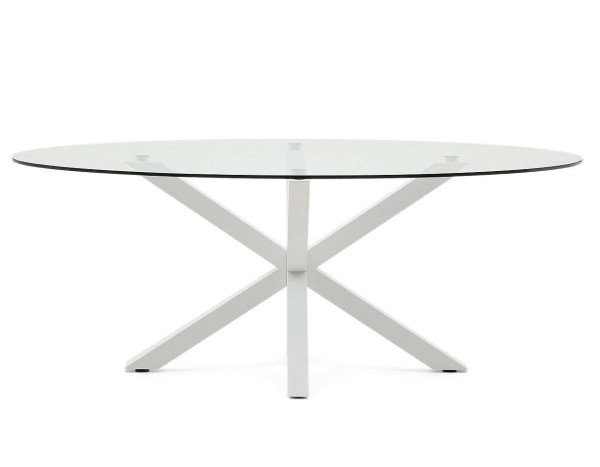 Овальный обеденный стол La Forma ARGO CC1356C05 Ø 200 x 100 см-1