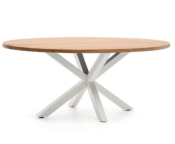 Овальный обеденный стол La Forma ARGO CC1356M43 Ø 200 x 100 см-0