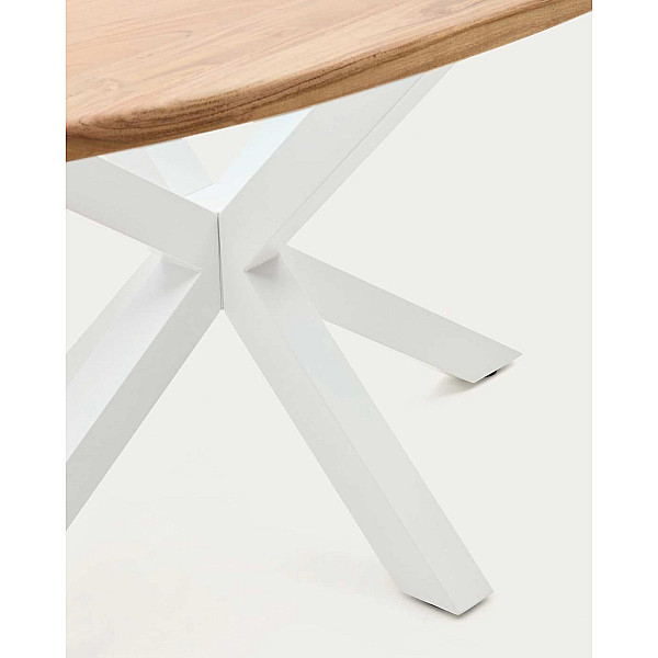 Овальный обеденный стол La Forma ARGO CC1356M43 Ø 200 x 100 см-3