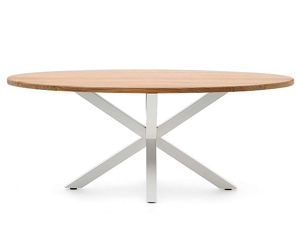 Овальный обеденный стол La Forma ARGO CC1356M43 Ø 200 x 100 см-1