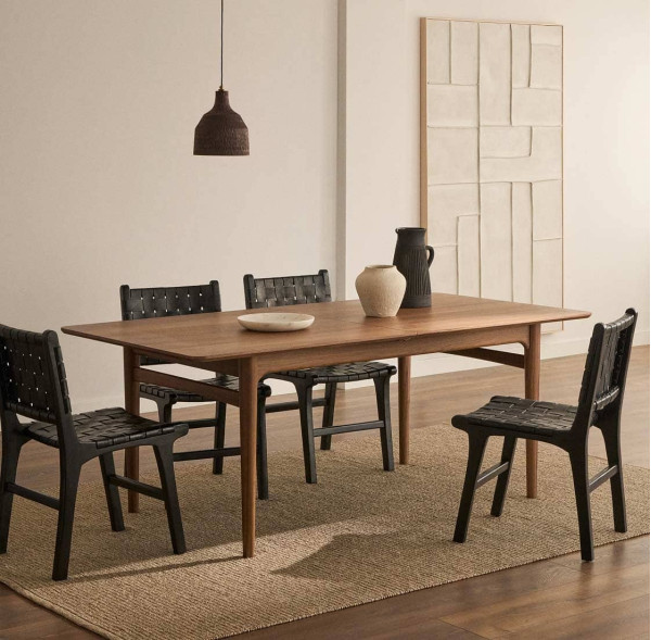 Обеденный раскладной стол La Forma ELAN T0200004MM41 200 (260) х 100 см-0