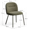 Стул La Forma Arino C00424UP06 Зеленый-8-thumb