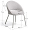 Обеденный стул La Forma Bonali C00486UP12UP03 Серый-9-thumb