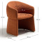 Стул La Forma Bosca C00148FA59 Терракотовый-8-thumb