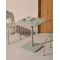 Стілець La Forma Brai C00059RR20 Бірюзовий-4-thumb