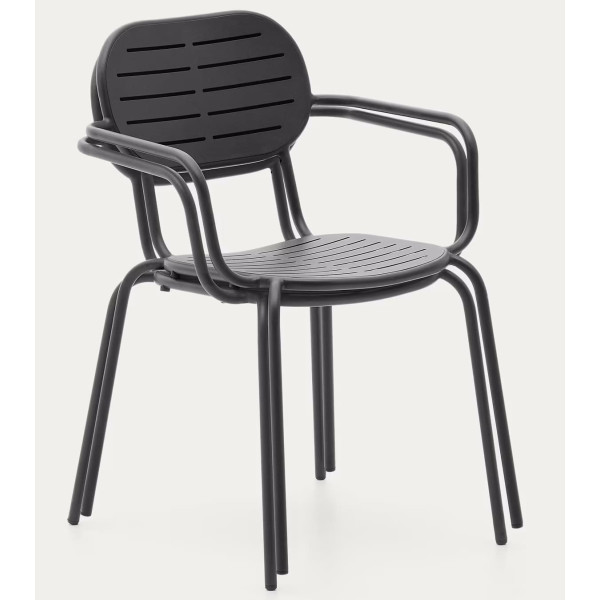 Стілець La Forma Brai C00089RR02 Сірий-9