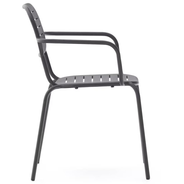 Стілець La Forma Brai C00089RR02 Сірий-4