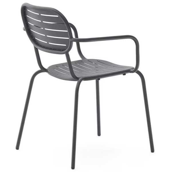 Стілець La Forma Brai C00089RR02 Сірий-5