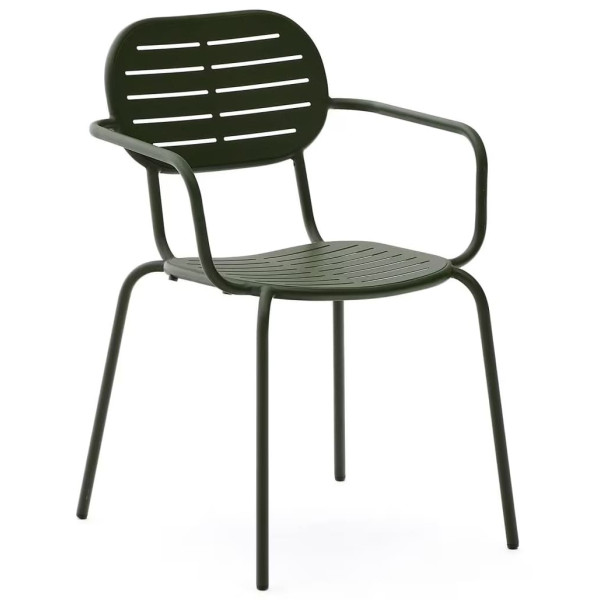 Стілець La Forma Brai C00089RR19 Зелений-0