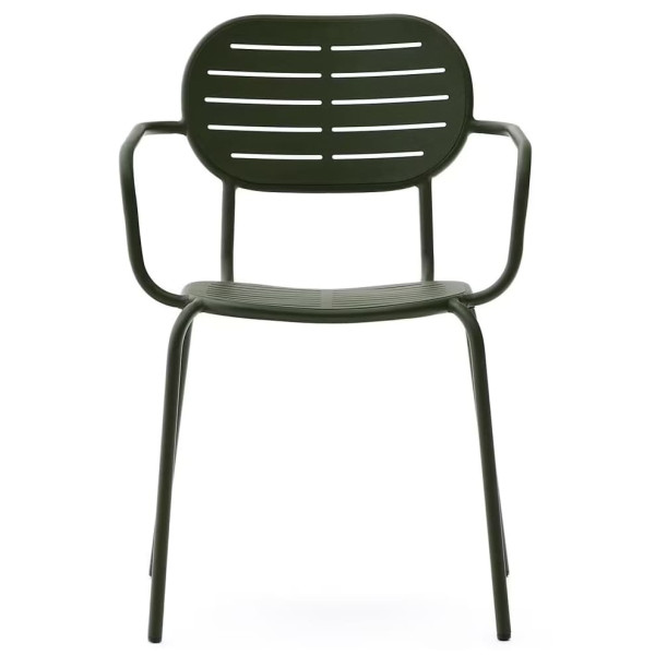 Стілець La Forma Brai C00089RR19 Зелений-5