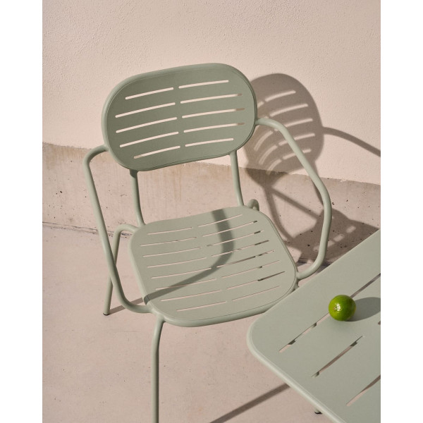 Стілець La Forma Brai C00089RR20 Бірюзовий-1