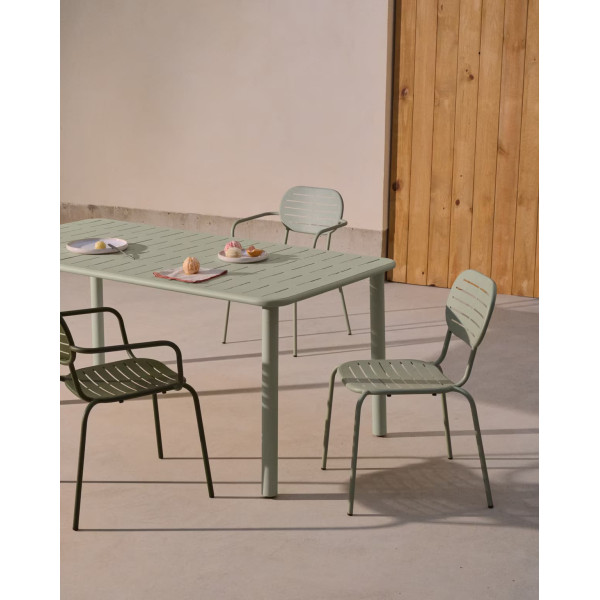 Стілець La Forma Brai C00089RR20 Бірюзовий-2