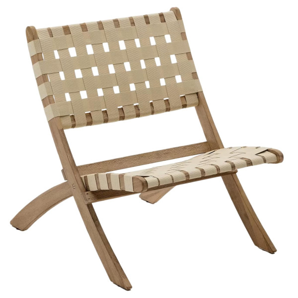 Стілець складаний La Forma Chabeli CC2094J14 Кремовий-0