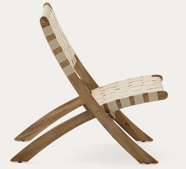 Стілець складаний La Forma Chabeli CC2094J14 Кремовий-3