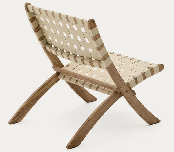 Стілець складаний La Forma Chabeli CC2094J14 Кремовий-4