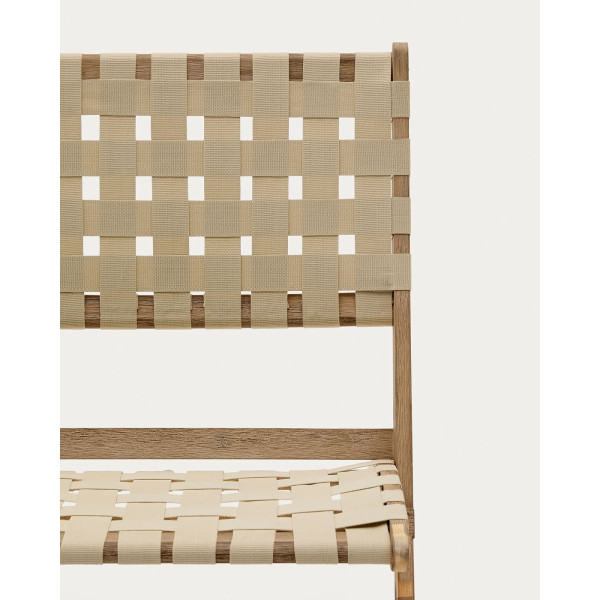 Стілець складаний La Forma Chabeli CC2094J14 Кремовий-5