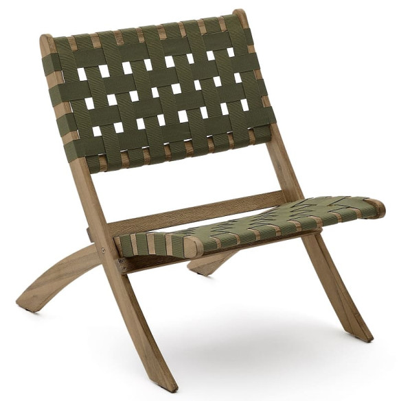 Стілець складаний La Forma Chabeli CC2094J19 Зелений-0