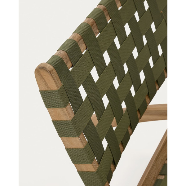 Стілець складаний La Forma Chabeli CC2094J19 Зелений-6