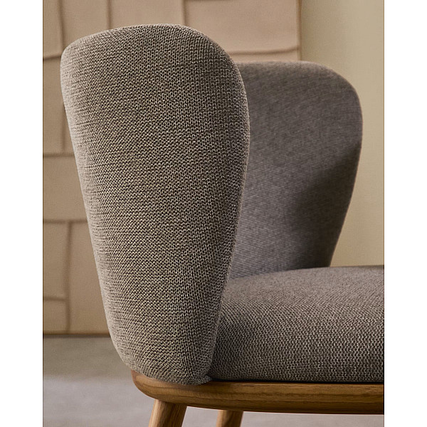 Стілець La Forma Ciselia C06034KY10 Коричневий тканина-2