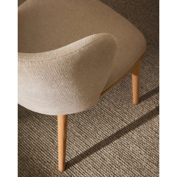 Стул La Forma Ciselia C06034KY12 Бежевый ткань-2