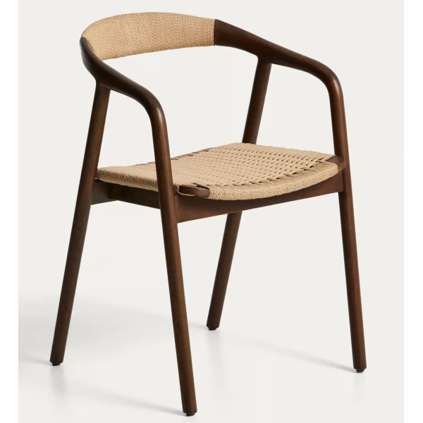 Стул La Forma Derile C00211CP39 Орех/беж-0
